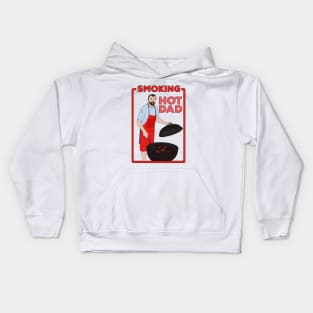 Smoking Hot Dad Kids Hoodie